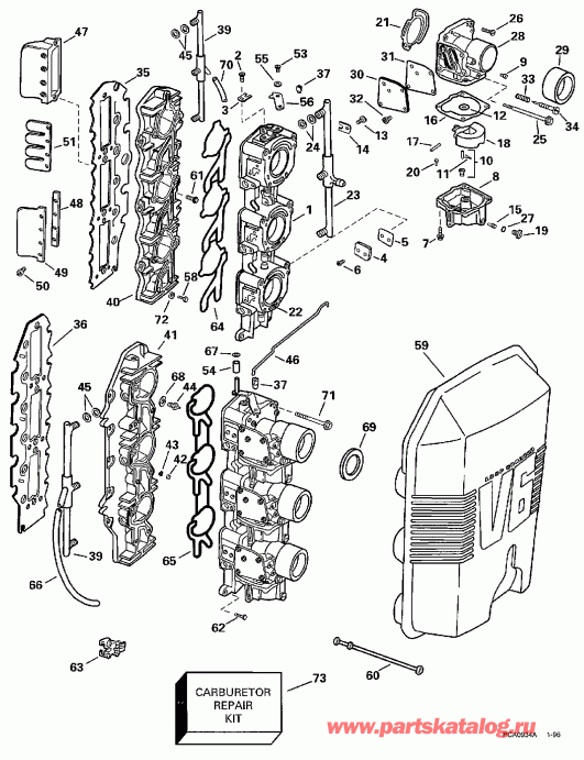  EVINRUDE BE175GLEUC 1997  - 175 H.p. - 175 H.p.