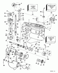  -  Rotation - 20  Models (Gearcase - Standard Rotation - 20 In. Models)
