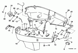   (Lower Engine Cover)