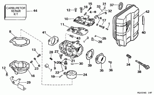  - 35 H.p. (Carburetor - 35 H.p.)