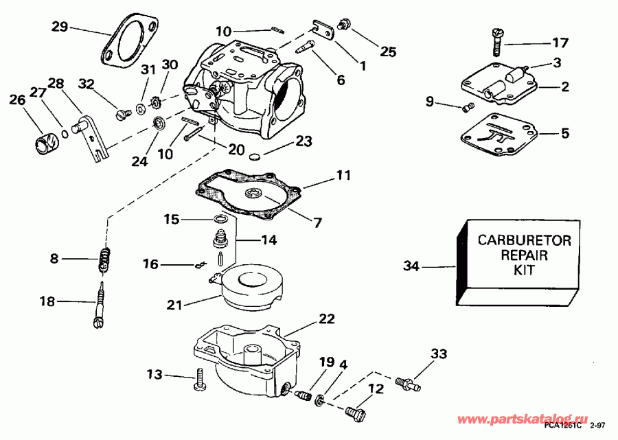    BE50TSLEUS 1997  - rburetor - rburetor