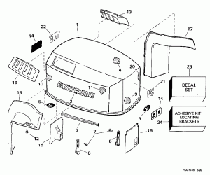   () - Evinrude (Engine Cover - Evinrude)