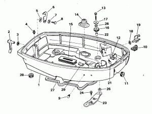    (Lower Engine Cover)