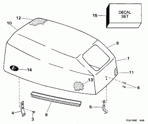   () - Evinrude (Engine Cover - Evinrude)