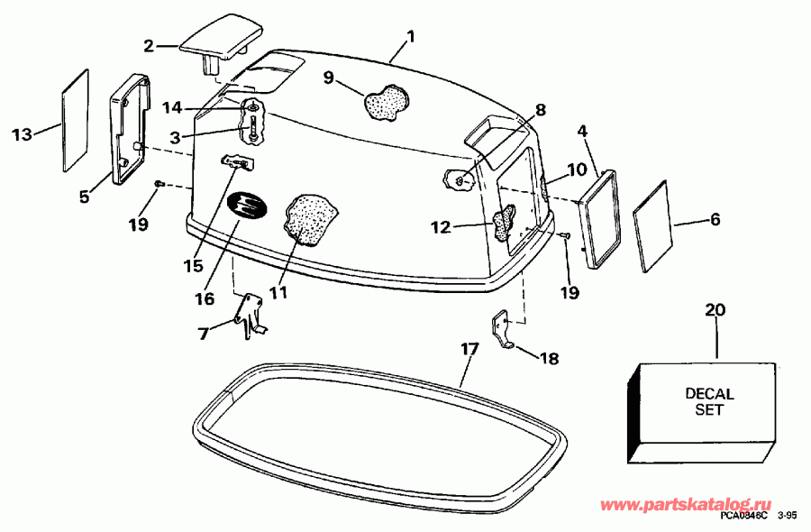 ��������� ����� Evinrude E30REUD 1997  - Evinrude