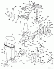   & Stern &   (Exhaust Housing & Stern & Swivel Bracket)