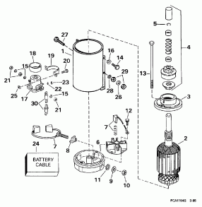   (Starter Motor)