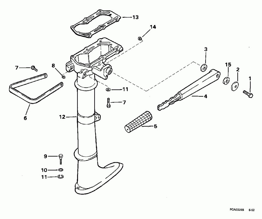    EVINRUDE HE3RSK 1997  - dsection / dsection