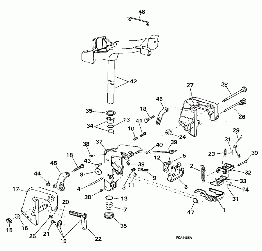   Evinrude HE5FREUR 1997  - dsection - dsection