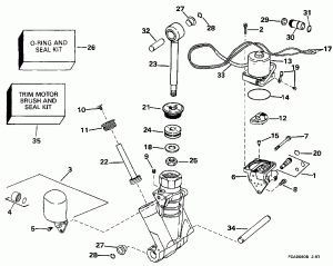    Hydraulic Assembly (Power Trim/tilt Hydraulic Assembly)