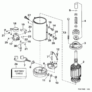   (Starter Motor)
