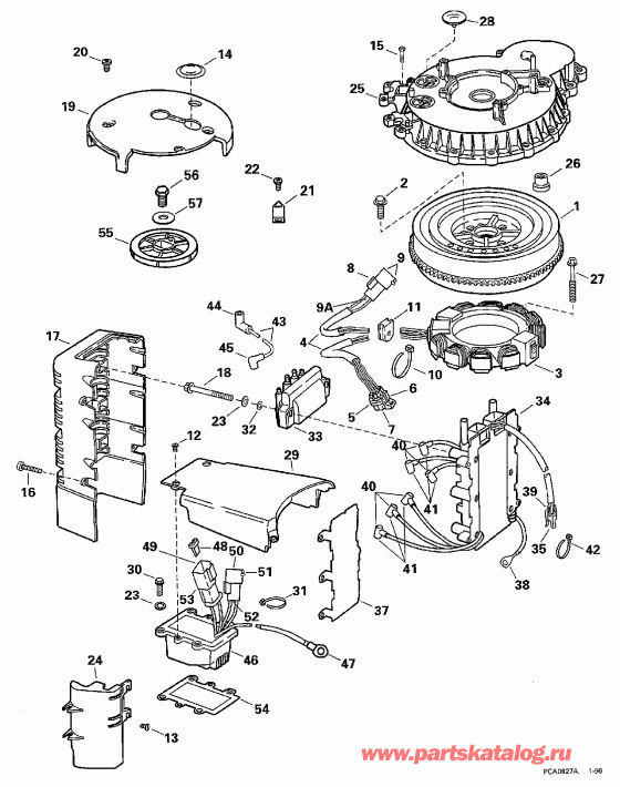    Evinrude SE150WTPLT 1997  - nition System / nition System