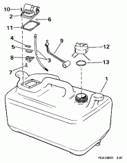   - 6  (Fuel Tank - 6 Gallon)