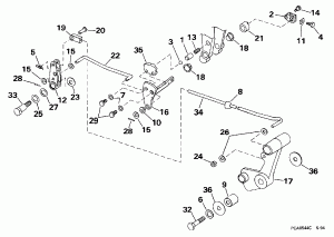  &  age (continued) (Shift & Throttle Linkage (continued))