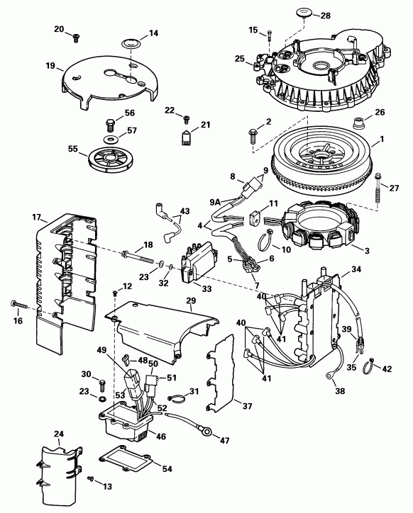  Evinrude BE175EXECD 1998  - nition System / nition System