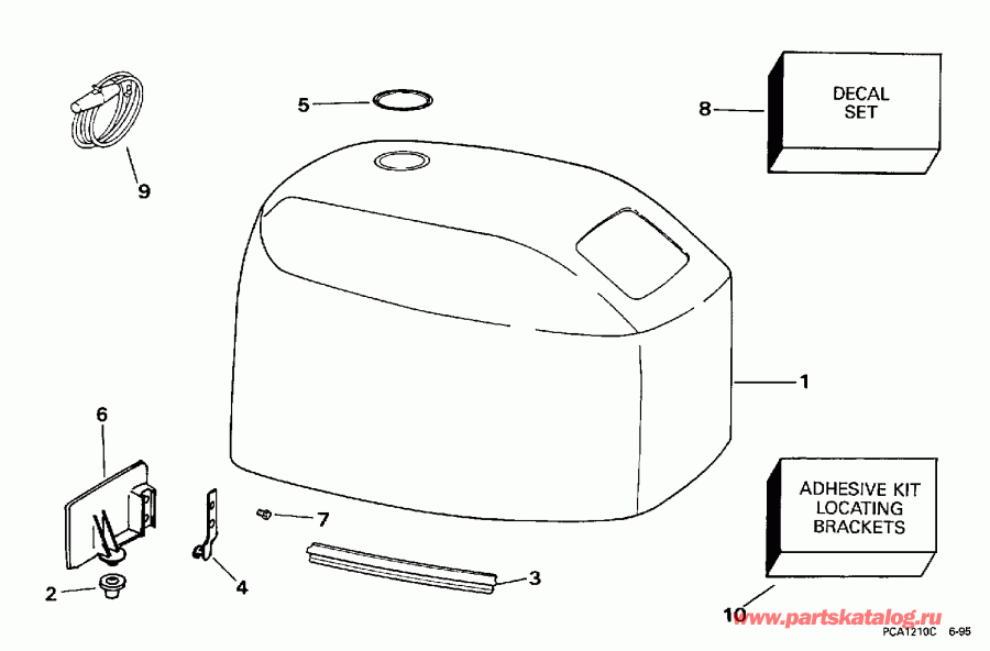��������� Evinrude BE25QLECA 1998  - Johnson -  Johnson