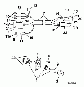 Ignition  &  -- 40te, 40ttl (Ignition Switch & Cable -- 40te, 40ttl)