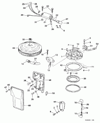 Ignition System --  Start (Ignition System -- Rope Start)
