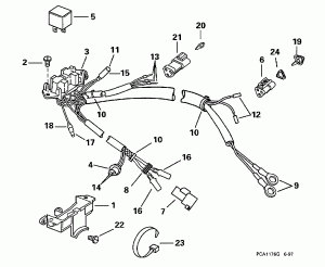     (Power Trim/tilt Electrical)