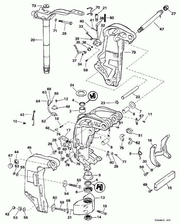   E115TSLECM 1998  - ern Bracket - ern 