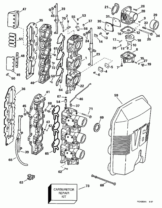   E150ELECD 1998  - 175 Hp