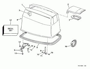   () -- Evinrude (Engine Cover -- Evinrude)