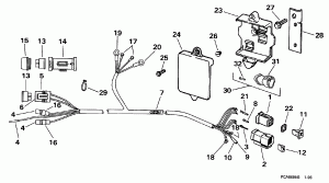 Motor  Assembly (Motor Cable Assembly)