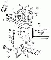  20se, 20sel, 25e, 25el (Carburetor 20se, 20sel, 25e, 25el)