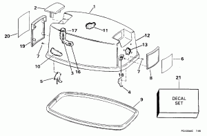   () -- Johnson (Engine Cover -- Johnson)