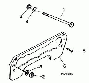 Transom  Kit -- 40  (Transom Mount Kit -- 40 Rope)