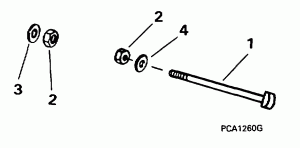Transom  Kit -- 50  (Transom Mount Kit -- 50 Rope)