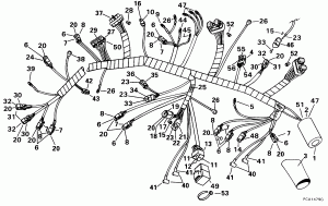 Motor  Assembly (Motor Cable Assembly)