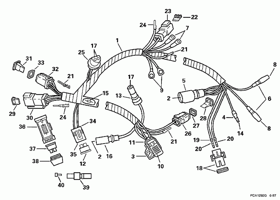   L150GLECA 1998  - tor Harness / tor  