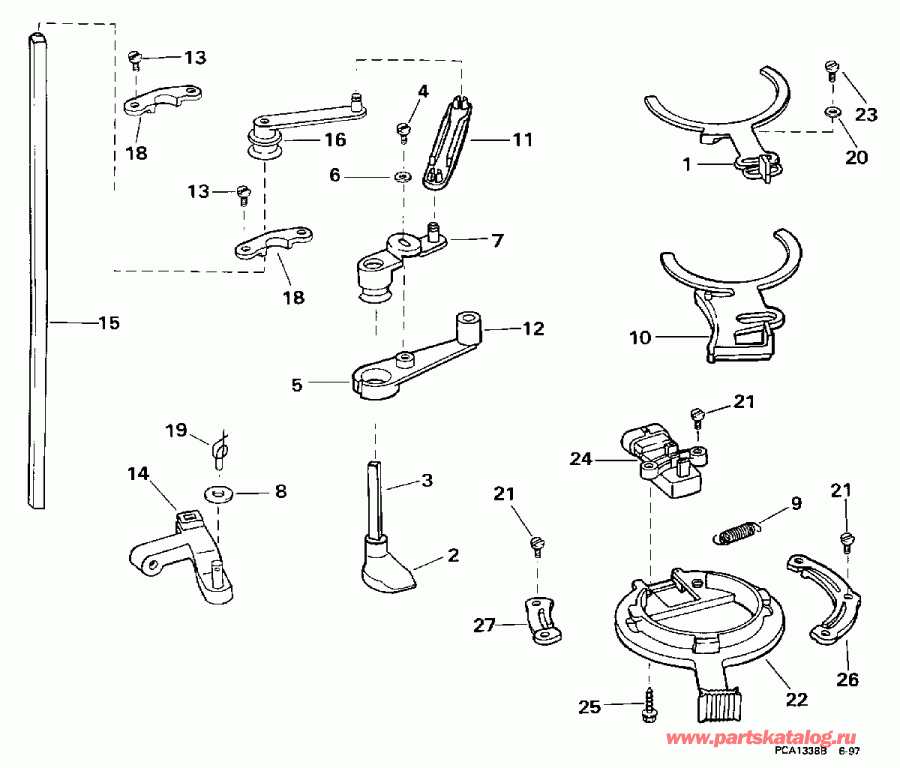    SE105WEXV 1998  - rottle Linkage