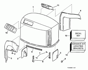   () -- Evinrude (Engine Cover -- Evinrude)