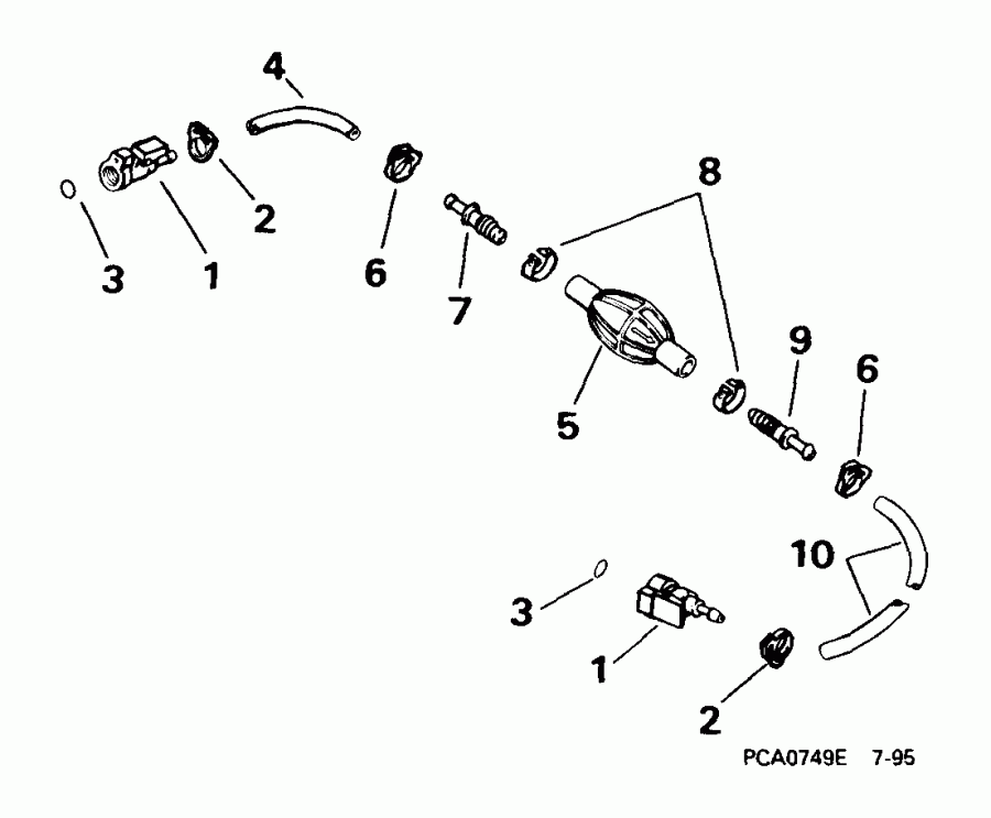 �������� ����� ������� BE35KEEM 1999  -  5/16 In. I.d.