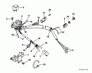     (Power Trim/tilt Electrical)