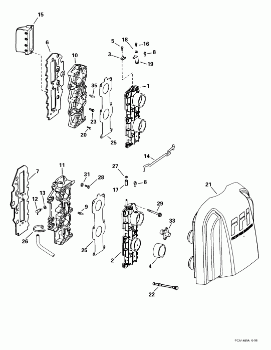    E115FPLEEN 1999  - take  - take Manifold