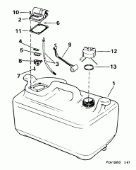   -- 6  (Fuel Tank -- 6 Gallon)