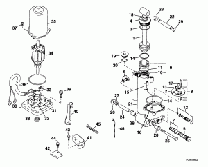    Hydraulic (Power Trim/tilt Hydraulic)