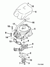    &  (Under Oil Seal Housing & Cover)