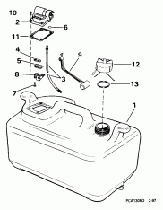   -- 6  (Fuel Tank -- 6 Gallon)