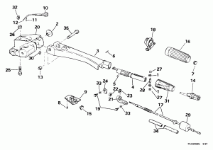  (Steering Handle)