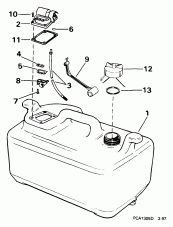   -- 6  (Fuel Tank -- 6 Gallon)