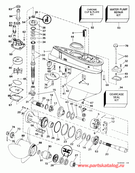  EVINRUDE E65WRYEES 1999  - arcase - arcase