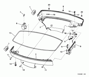    (Lower Engine Cover)