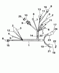 Motor  - Remote Electric (Motor Cable - Remote Electric)