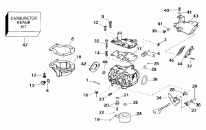  - 9.9 Hp (Carburetor - 9.9 Hp)