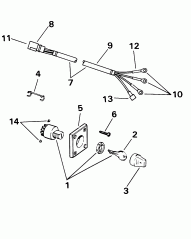 Ignition  &  - 9.9 (Ignition Switch & Cable - 9.9)