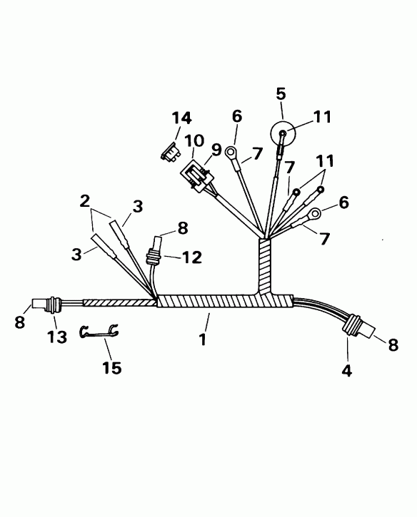 ��������� �������� ����� EVINRUDE E15RV4SSS 4-Stroke, Rope Start, Tiller,   - Te Models - Te Models